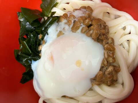 温玉納豆うどん